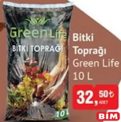 GREEN LİFE BİTKİ TOPRAĞI 10 L GREEN LİFE BİTKİ TOPRAĞI 10 L